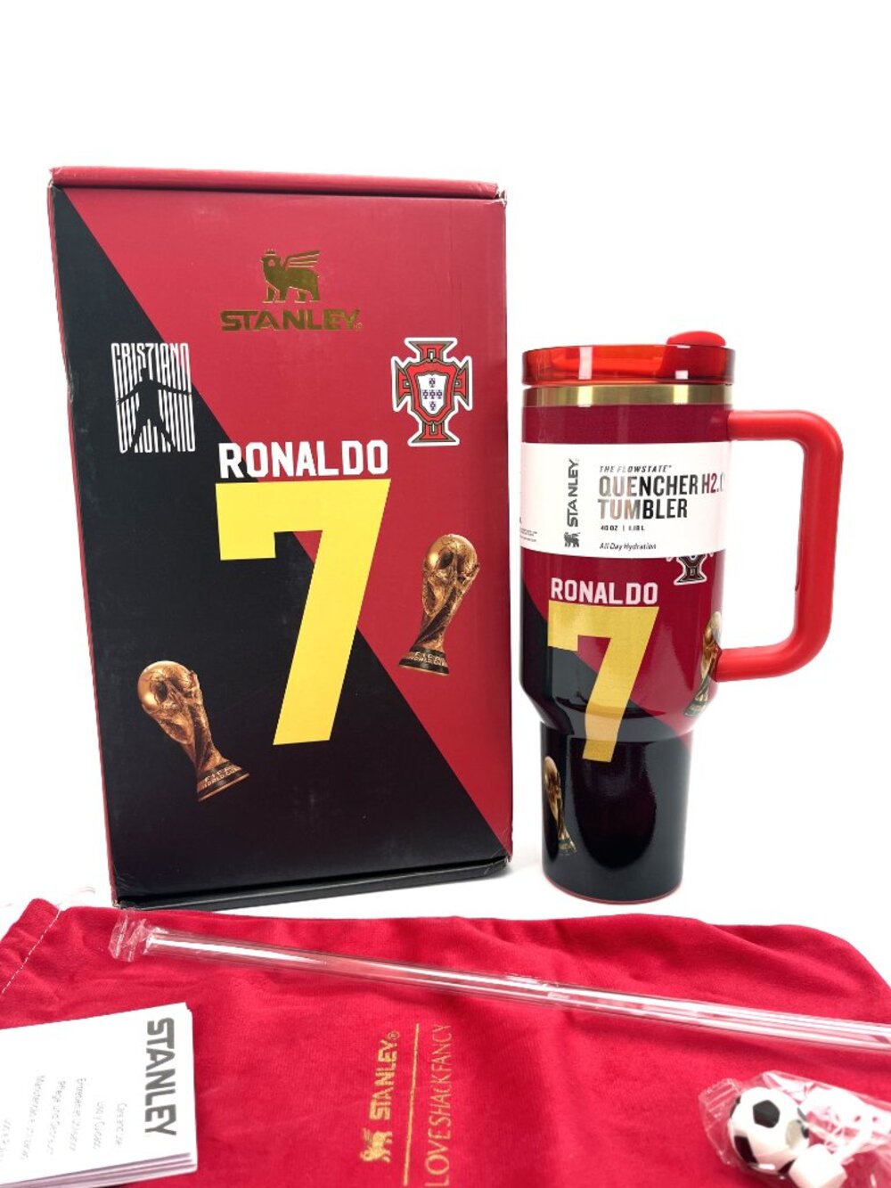 Ronaldo#7 FIFA World Cup 2026 Limited Edition - New Stanley 40oz Tumbler
